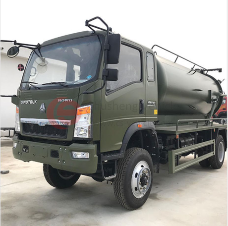Лучшая продажа HOWO 4 × 2 6*4 вакуумный малый канализационный всасывающий грузовик на продажу