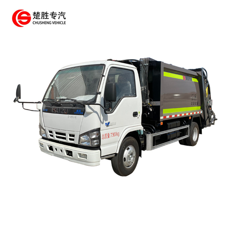 4*2 ИСУЗУ 5-10 тонн мусоровоза Компактор для транспорта Гаебаге