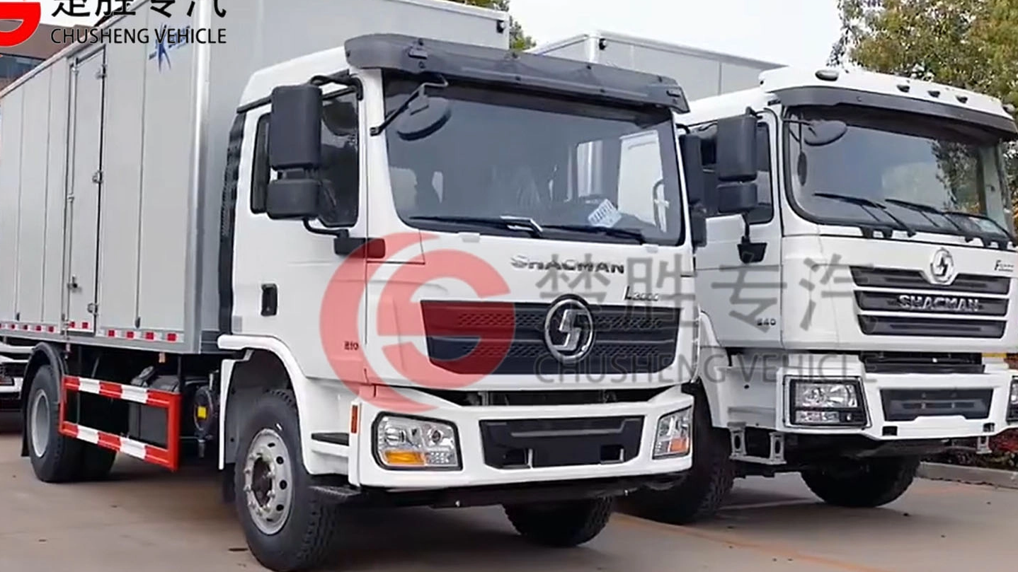 Замечательный заказ! 10 -х единиц Shacman 4x2 20CBM Легкий грузовой грузовик в Кению, AFICA