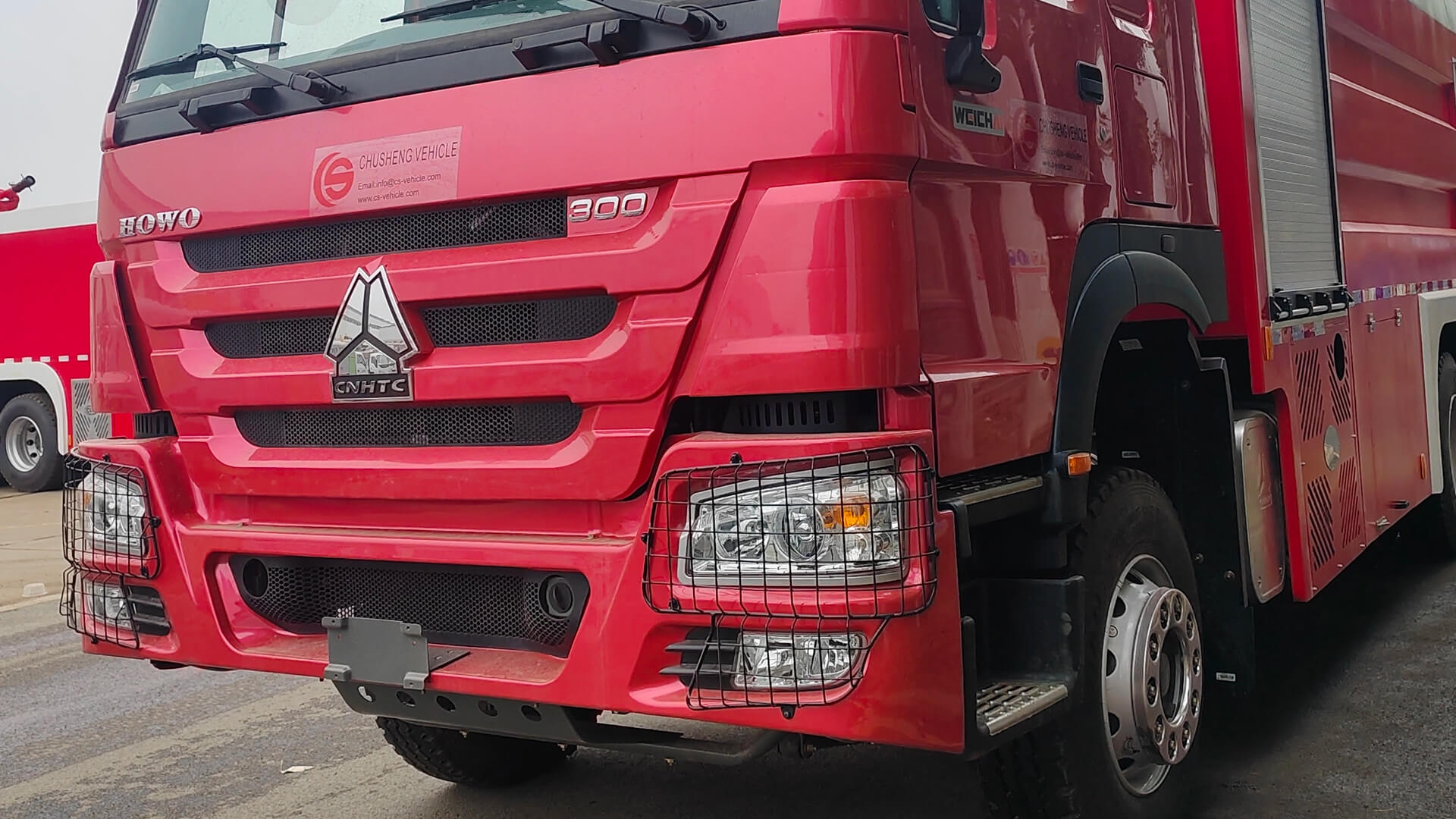 Новый сюрприз -новая пожарная машина в Анголу